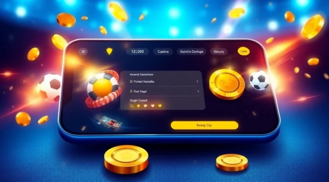 Gold365 online betting platform featuring a secure app interface with sports and casino elements for seamless wagering.